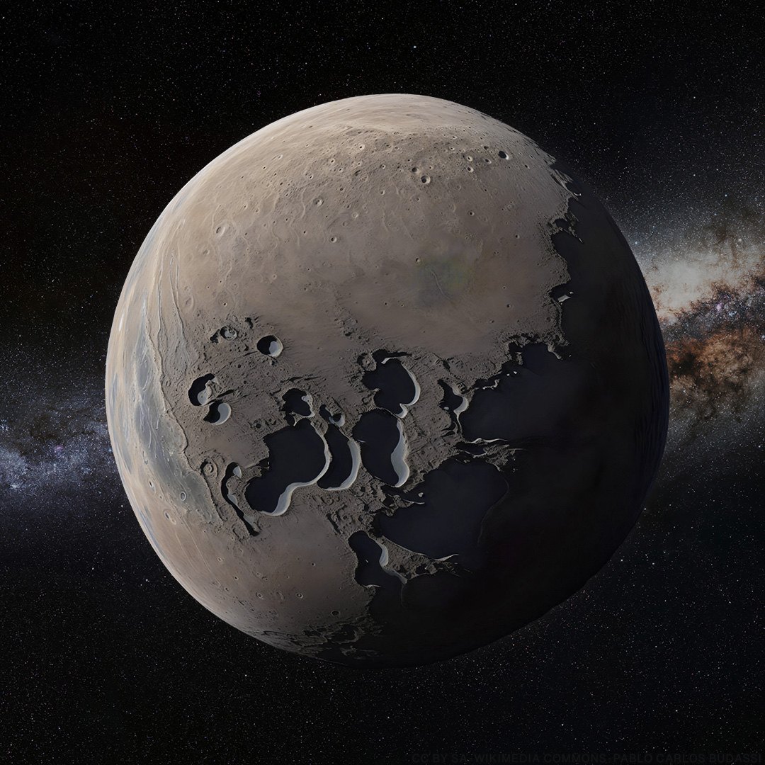 A young world still molten, still gathering its ring of debris